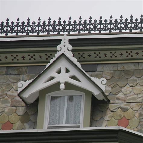 what do you call decorative metal spikes on victorian houses|victorian decorative walls.